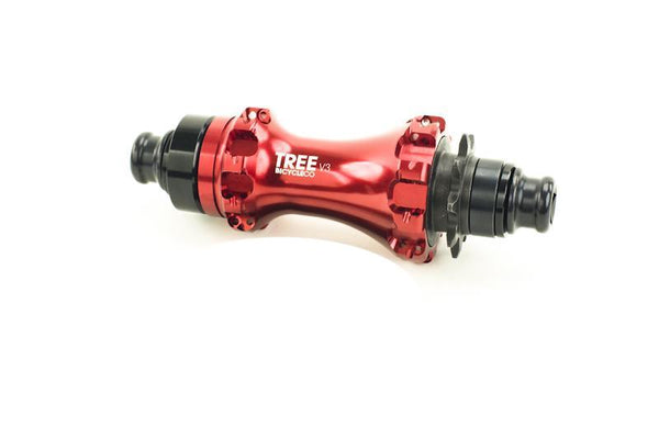 Rueda trasera Straight pull armada a mano